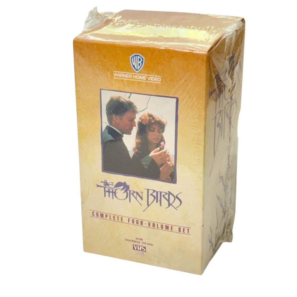 The Thorn Birds 1983 Mini Series VHS 4-Vol Complete Set NEW SEALED Chamberlain